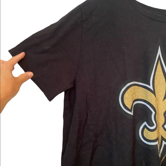 Men’s NFL New Orleans Saints Team Short Sleeved T Shirt - Picture 4 of 9